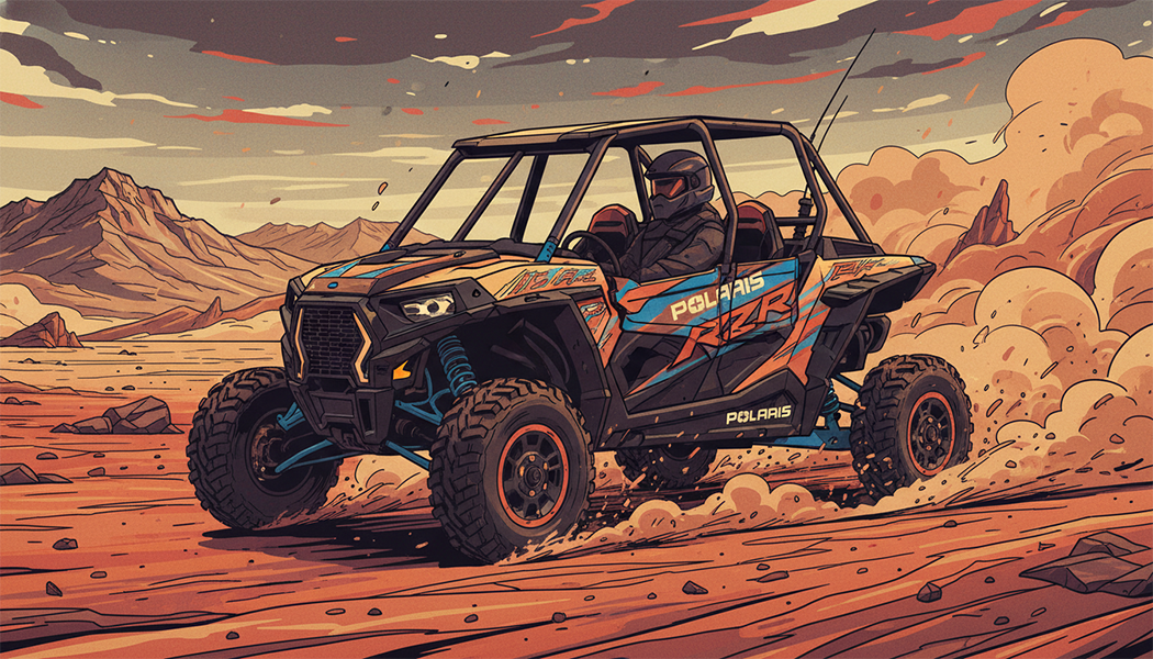 Сервис квадроциклов багги Polaris (Поларис) RZR